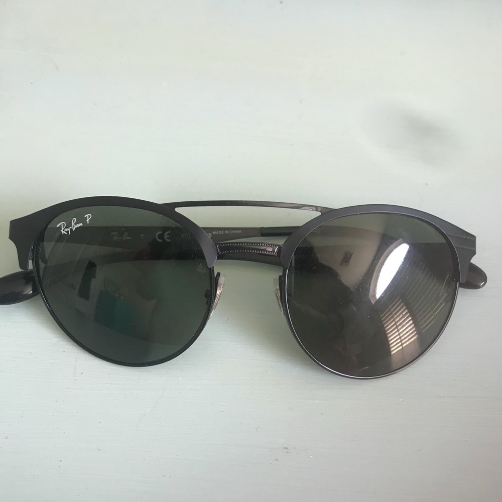 BLACK RAY BAN SUNGLASSES